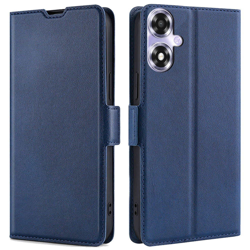 For Oppo A2x 5G / A2m 5G Shockproof Leather Folio Phone Cover with Card Slots Magnetic Protection - Rose Gold For Oppo A2x 5G / A2m 5G Shockproof Leather Folio Phone Cover with Card Slots Magnetic Protection - Rose Gold